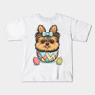 Yorkshire happy easter day Kids T-Shirt